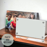 Custom Photo Frame- Rectangular Crystal Glass