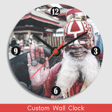 Stylish Photo Print Wall Clock - Home Decor