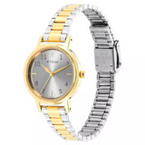 Titan Ladies Grey Dial Metal Strap Watch-2678BM01