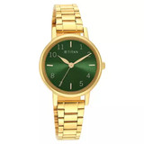 Titan Ladies Green Dial Metal Strap Watch-2678YM01