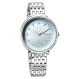 Titan Marhaba Sky Blue Dial Metal Strap Watch for Ladies-2673SM03