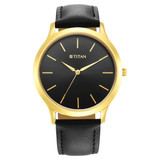 Titan Karishma Radiance Black Dial Analog Watch for Men-1825YL03