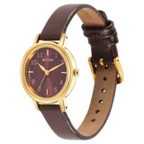 Titan Ladies Karishma Brown Dial Metal Strap Watch-2678YL02