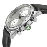 Titan Elmnt Grey Dial Leather Strap Watch For Men-1805SL09