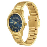 Sonata Utsav Green Dial Analog Watch For Men-7134YM05