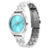 Fastrack Stunners Blue Dial Watch for Girls-6152SM05