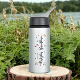 Cute Water Sipper Bottle with Rakshya Badhan Wish Print