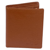 Bronze Bi-Fold Leather Wallet for Best Dad