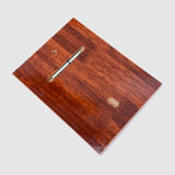 Customizable Wooden Plaque with Gold Plate (Small)