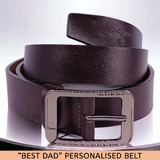 Personalized Printed Belt for Dad- Premium Quality