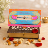 Rakhi Card Gift With Dry-Nuts Box