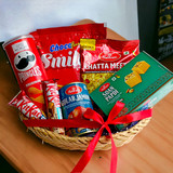 Namkeen With Chocolates & Gulab Jamun, Pringles Gift Basket