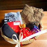 Father''s Day Celebrate with Pant, Drynuts & Best Dad Ever T-shirt Combo Hamper Father''s Day Celebrate with Pant, Drynuts & Best Dad Ever T-shirt Combo Hamper