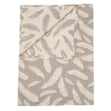 Crane Baby Jacquard Blanket Grey Feather Crane Baby Jacquard Blanket Grey Feather