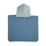 Crane Baby Hooded Poncho - Evergree & Rickerstone Crane Baby Hooded Poncho - Evergree & Rickerstone