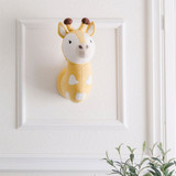 Crane Baby Giraffe plush Head Wall Decor