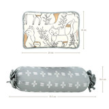 Crane Baby Bolster & Pillow Set - Ezra