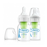 Dr. Brown's- 2 oz/60 ml PP Options+ Narrow Bottle with Preemie Nipple