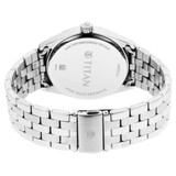 Titan Workwear Black Dial Stainless Steel Strap Watch For Men