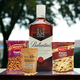Whisky Combo with Dry Nuts & Namkeens