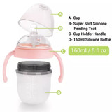 R for Rabbit First Feed (Feeding Bottle)- 160 ml - PINK