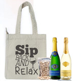 Robertson Wine Duo with Dry Nuts & Tote Bag