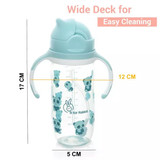R for Rabbit Bubble baby Sipper - 300 ml - BLUE