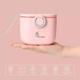 R for Rabbit First Meal Box with spoon - PINK