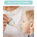 R for Rabbit First Feed Silicon Spoon -BLUE R for Rabbit First Feed Silicon Spoon -BLUE