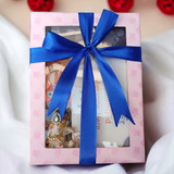 Ganesha Statue, Dry-Nuts (Healthy Bites), Candle, Sweets Combo & Personalized Card