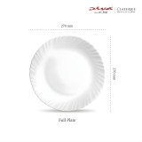 Laopala White Full Plate- 11" (Baltra)