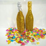 Golden Champagne Bottle Party Popper