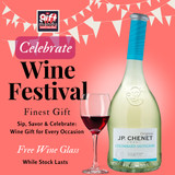JP Chenet Original Colombard-Sauvignon Wine + Complimentary Wine Glass