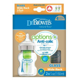 Dr. Browns 5 oz/150 ml Options+ Wide-Neck Bottle, 2-Pack