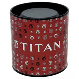 Titan Lagan Leather Strap Analog With Day & Date Watch For Her- 2656WL01
