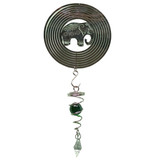 Rotating Stainless Steel Wind Chime Three Dimensional Foldable-22 Inches