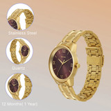 Sonata Analog Watch For Men- 7133YM03