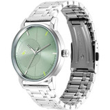 Fastrack Green Dial Analog Watch For Men- 3278SM01