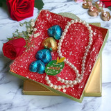Pearl Necklace and Gourmet Chocolates As Gift