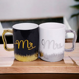 Mr & Mrs Couple Ceramic Mug- Set of 2