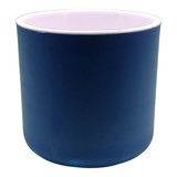 Self Watering Round Pot- Dark Blue