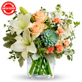 Southern Peach Bouquet (USA Delivery Only)