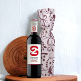 Sweet Red Wine With Wine Bag