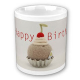 Happy Birthday Cup (Cherry Top)