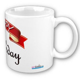 Happy Birthday Cup (Curly Ribbon Design) - Send gifts to Nepal