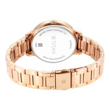 Titan Quartz Analog Rose Gold Dial Watch For Women- 2648WM04