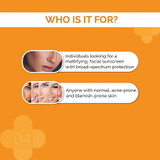 TDC Ultra Matter Sunscreen Gel 50gm-SPF 60