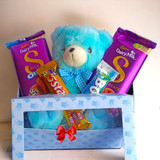 Chocolates & Teddy Pencil Bag Combo