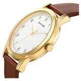 Sonata Watch White Dial Analog Watch For Him- 7135YL01