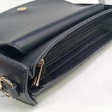 Chrisbella Black Color Hand Bag With Wallet